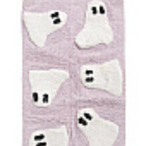 VISTA HOME FASHIONS 31.25x19.25 All Over Ghosts Bath Rug, NEW